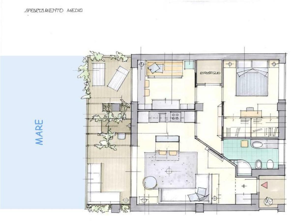 Casa Vacanze Lungomare Порто-Торрес Екстер'єр фото